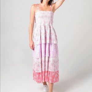 LOVESHACKFANCY caressa dress MAXI LOVE SHACK FANCY